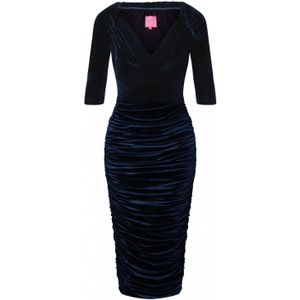 Strakke jurk - Glamour Bunny - Blauw