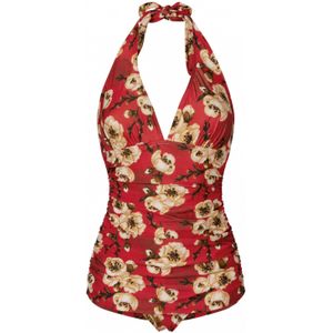 Badpak - Bettie Page Swimwear (Rood/Multicolour)