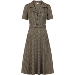 Swing jurk - Very Cherry - Zwart/Multicolour