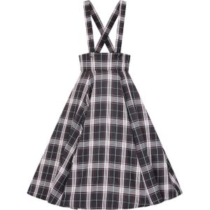 Swing rok - Hearts & Roses - Zwart/Multicolour