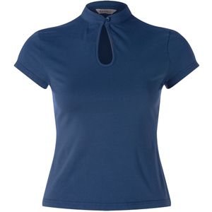 Top - Banned Retro - Blauw - Maat M