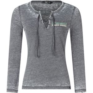 Top - Queen Kerosin - Grijs