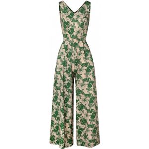 Playsuit & jumpsuit - Hearts & Roses (Groen/Beige)