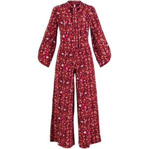 Jumpsuit - Blutsgeschwister - Rood/Bordeauxrood