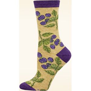 Kousjes & Sokken - Socksmith - Paars/Bruin