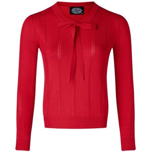 Trui dames - Hearts & Roses - Rood