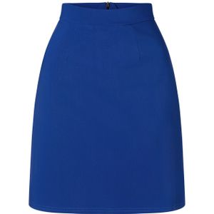 A lijn rok - Vintage Chic for Topvintage (Blauw)