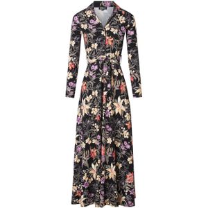 Maxi jurk - LaLamour - Zwart/Multicolour