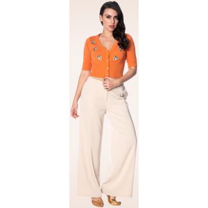 Pantalon dames - Banned Retro - Creme