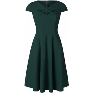 Swing jurk - Vixen - Groen - Maat M