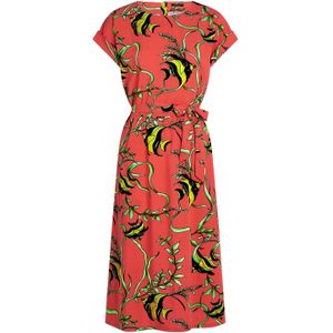 Swing jurk - King Louie - Oranje/Multicolour - Maat 36