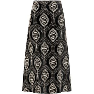 A-lijn rok - Traffic People - Zwart