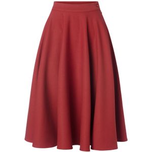 Swing rok - Collectif Clothing (Rood)