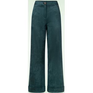 Surkana - Pantalon - Blauw/Groen - Dames