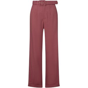 Pantalon dames - Banned Retro - Rood/Bordeauxrood