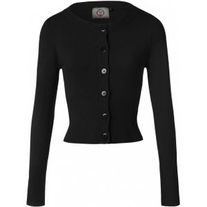 Vest dames - Banned Retro - Zwart - Maat L