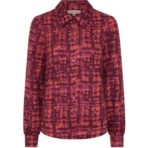 Surkana - Blouse - Rood/Bordeauxrood