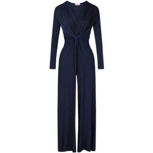 Jumpsuit - Vintage Chic for Topvintage - Blauw/Donkerblauw - Maat 16