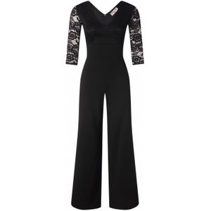 Jumpsuit - Vintage Chic for Topvintage - Zwart