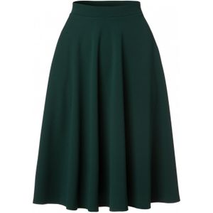 Swing rok - Vintage Chic for Topvintage - Groen/Donkergroen