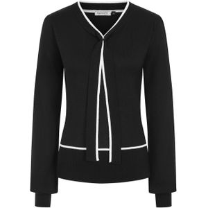 Trui dames - Banned Retro - Zwart/Wit