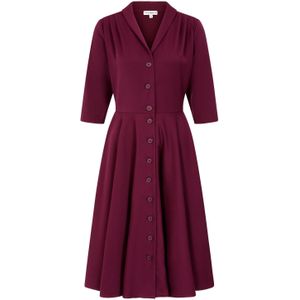 Swing jurk - Very Cherry - Rood/Bordeauxrood