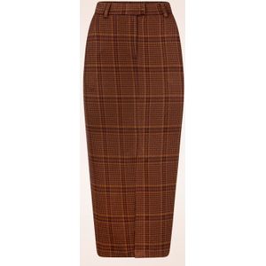 Surkana - Alba - Kokerrok - Bordeauxrood/Bruin - Midi Lengte