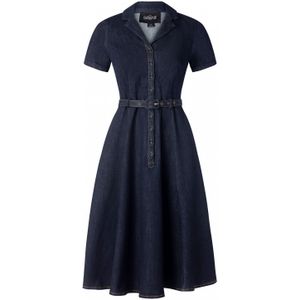 Swing jurk - Collectif Clothing (Blauw)