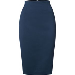 Strakke rok - Banned Retro - Blauw/Donkerblauw
