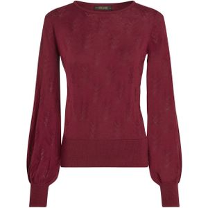 King Louie - Gebreide Trui - Rood/Bordeauxrood