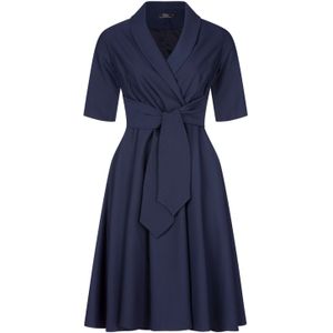 Swing jurk - Vintage Diva - Donkerblauw