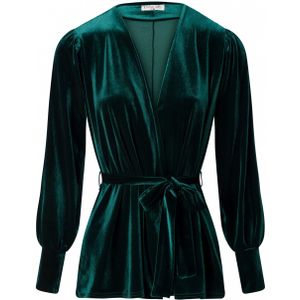 Top - Vintage Chic for Topvintage - Groen/Donkergroen