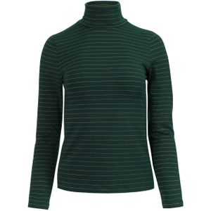 Trui dames - LaLamour - Groen/Donkergroen/Goud