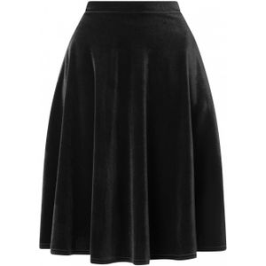 Swing rok - Vintage Chic for Topvintage - Zwart