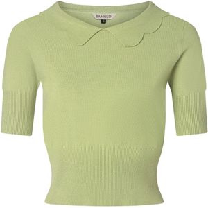 Top - Banned Retro - Groen - Maat XL