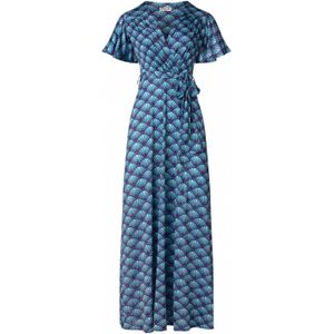 Maxi jurk - Vintage Chic for Topvintage (Blauw)