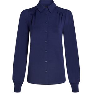 King Louie - Carina - Blouse - Blauw/Donkerblauw