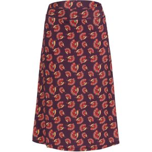 LaLamour - A-lijnrok - Rood/Bordeauxrood/Multicolour