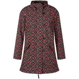 Blutsgeschwister - Regenjas - Zwart/Multicolour - Wind- en Waterdicht