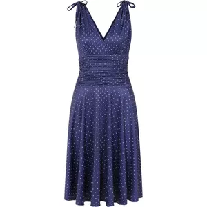 Jurk met volants voor dames in Beige