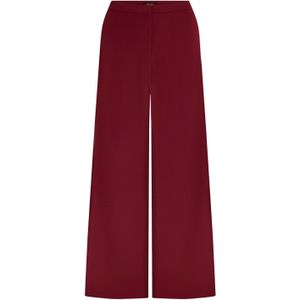Pantalon dames - King Louie - Rood/Bordeauxrood