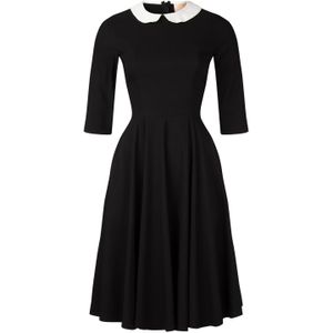 Swing jurk - Topvintage Boutique Collection - Zwart