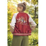 King Louie - Reversible Bomber - Rood/Blauw - Tussenjas