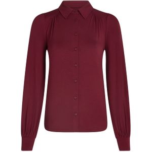 Blouse dames - King Louie - Rood/Bordeauxrood