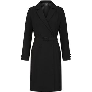 Strakke jurk - Glamour Bunny Business Babe - Zwart