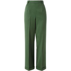 Pantalon dames - Banned Retro - Groen - Maat 2XL