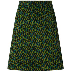 A-lijn rok - Princesse Nomade - Groen/Donkergroen