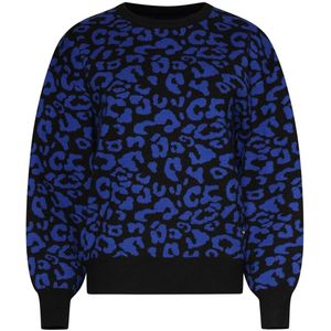 Top - Smashed Lemon - Zwart/Blauw/Kobalt