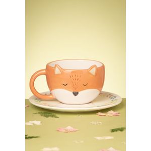 Home & Lifestyle - Sass & Belle - Bruin/Creme - Maat One size