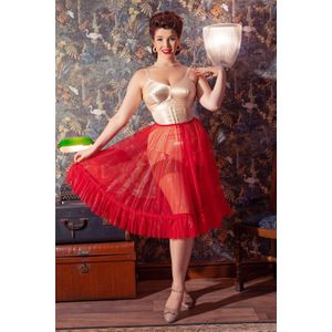 Petticoat - What Katie Did - Rood - Maat S/M